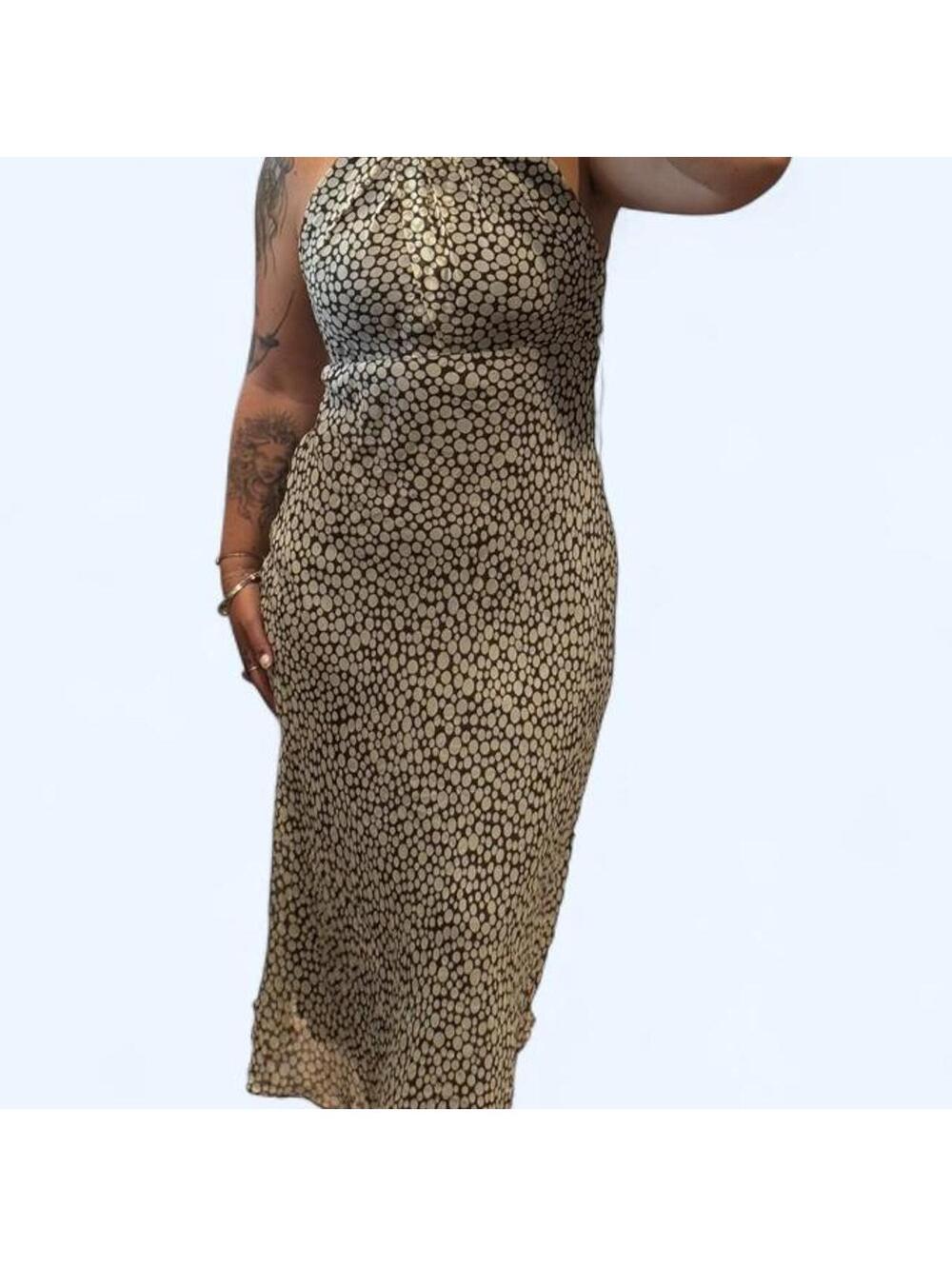Maggy London Women's Multi and Brown Dress